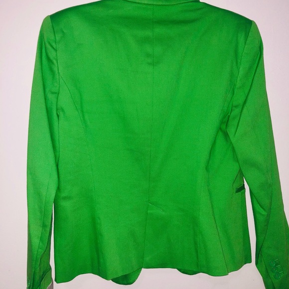 COPY - Zara Basic Green Blazer L - Picture 4 of 4